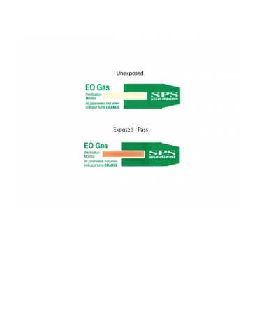 EO Gas Sterilization Monitor Strips – Type 1